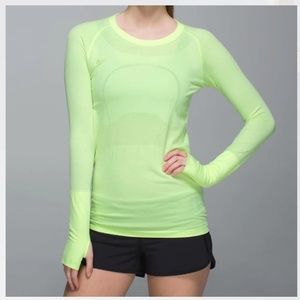 Lululemon Swiftly Tech Long Sleeve Crew Shirt Top